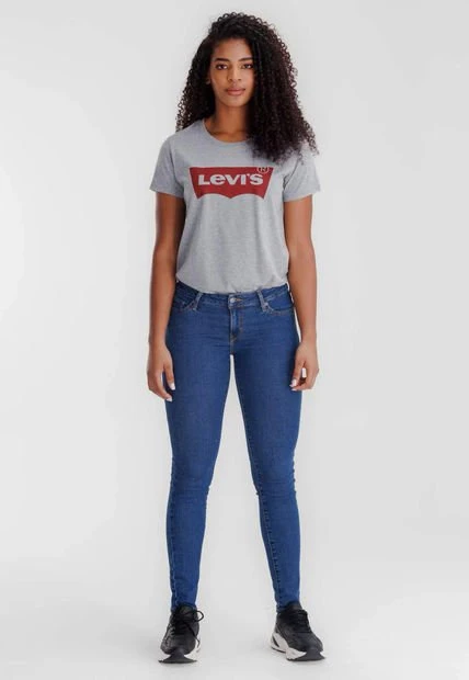 Levis Jean Azul Índigo Levi's 711 Skinny 6 Levis Jean Azul Índigo Levi's 711 Skinny - Imagen 4