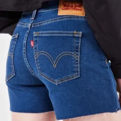 Levis Short Azul Levi's 11 Levis Short Azul Levi's -Feminora Moda Tienda De Ventas levis 4196 4495802 5 product