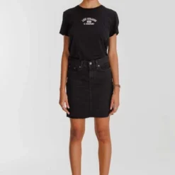 Levis Falda Negro Levi's High Rise -Feminora Moda Tienda De Ventas levis 7618 0699812 4 product