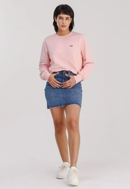 Levis Falda Azul Medio Levi's 5 Levis Falda Azul Medio Levi's - Imagen 3