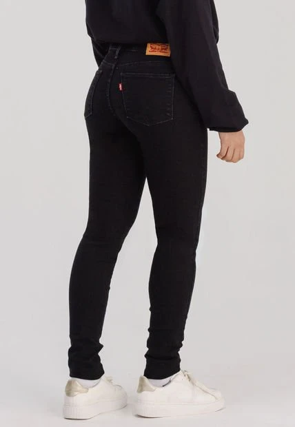 Levis Jean Negro Levi's 710 Super Skinny 6 Levis Jean Negro Levi's 710 Super Skinny - Imagen 4