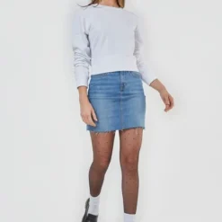 Levis Falda Azul Levi's -Feminora Moda Tienda De Ventas levis 8593 5124591 4 product