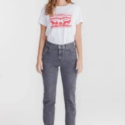 Levis Jean Gris Levi's 724 Hig-Rise Slim Straight -Feminora Moda Tienda De Ventas levis 9459 0067722 2 product