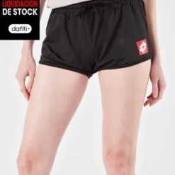 Short Deportivo Negro Lotto Miley