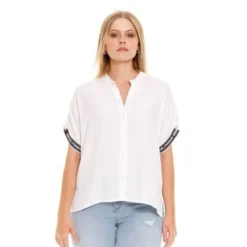 Marithe Francois Girbaud Camisa Manga Corta Para Mujer Girbaud