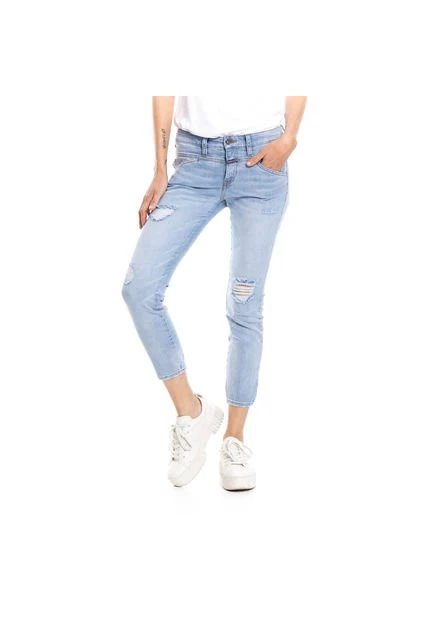 Marithe Francois Girbaud Jean Stretch Para Mujer Pedal F Girbaud 5 Marithe Francois Girbaud Jean Stretch Para Mujer Pedal F Girbaud - Imagen 3