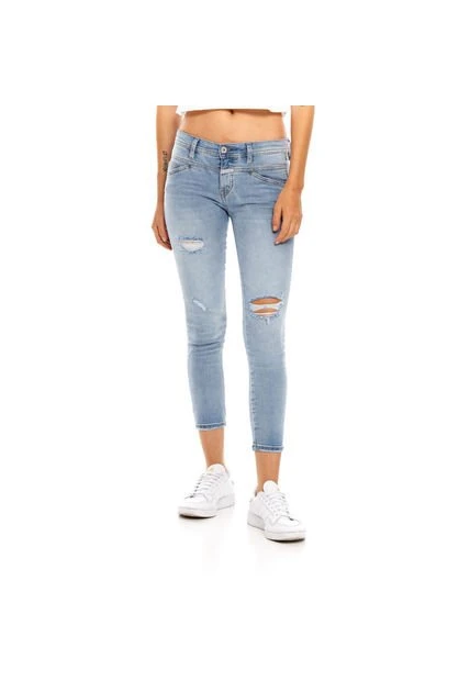 Marithe Francois Girbaud Jean Stretch Para Mujer Pedal F Girbaud 6 Marithe Francois Girbaud Jean Stretch Para Mujer Pedal F Girbaud - Imagen 4