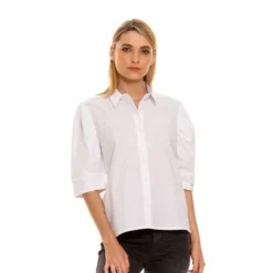 Marithe Francois Girbaud Camisa Manga Corta Para Mujer Girbaud 37505