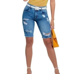 Short Para Mujer Azul Medio MP