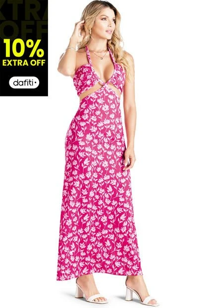 VESTIDO LARGO ADULTO ESTAMPADO MP 88822 3 VESTIDO LARGO ADULTO ESTAMPADO MP 88822