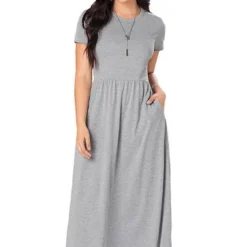 Vestido Gris MP 69903