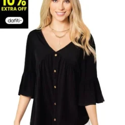 Blusa Para Mujer Negro Mp