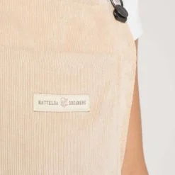 Overol Corto Beige Mattelsa -Feminora Moda Tienda De Ventas mattelsa 7205 0333922 6 product