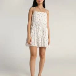 Vestido Blanco-Naranja-amarillo Mattelsa -Feminora Moda Tienda De Ventas mattelsa 8201 1368212 4 product