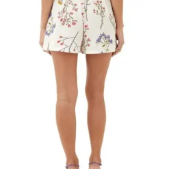 Short Estampado Floral Beige Para Mujer Cloe Mercedes Campuzano 9 Short Estampado Floral Beige Para Mujer Cloe Mercedes Campuzano -Feminora Moda Tienda De Ventas mercedes campuzano 0201 3095722 3 product
