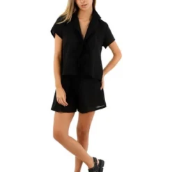 Short Negro Para Mujer Cloe Mercedes Campuzano