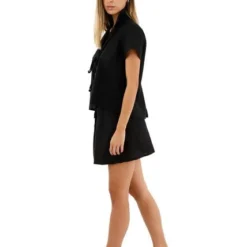 Short Negro Para Mujer Cloe Mercedes Campuzano 12 Short Negro Para Mujer Cloe Mercedes Campuzano -Feminora Moda Tienda De Ventas mercedes campuzano 0257 6885722 5 product