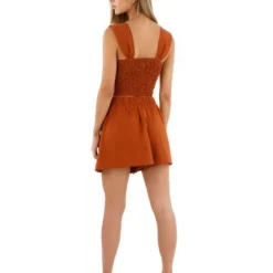 Short Terracota Para Mujer Cloe Mercedes Campuzano 13 Short Terracota Para Mujer Cloe Mercedes Campuzano -Feminora Moda Tienda De Ventas mercedes campuzano 0258 9195722 6 product