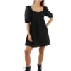 Vestido Corto Negro Para Mujer Sunrise Mercedes Campuzano -Feminora Moda Tienda De Ventas mercedes campuzano 0640 0295722 1 product