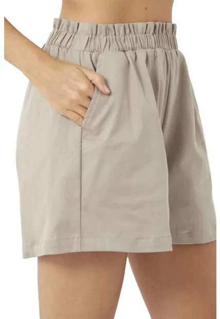 Short Caqui Para Mujer Nihlo Mercedes Campuzano 5 Short Caqui Para Mujer Nihlo Mercedes Campuzano - Imagen 3