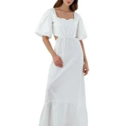 Vestido Largo Marfil Para Mujer Greta Mercedes Campuzano 7 Vestido Largo Marfil Para Mujer Greta Mercedes Campuzano -Feminora Moda Tienda De Ventas mercedes campuzano 0878 3846712 2 product