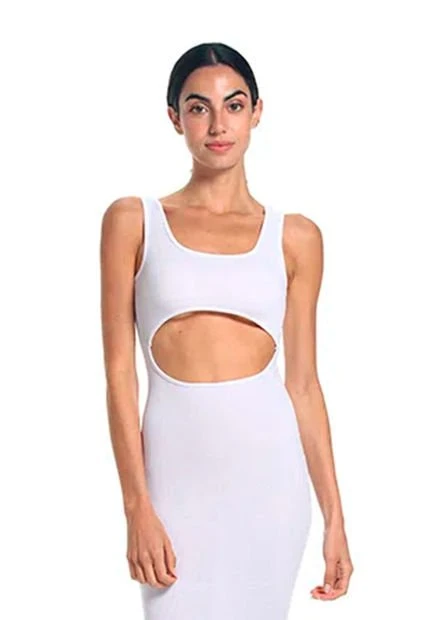 Vestido Largo Marfil Para Mujer Aries Mercedes Campuzano 4 Vestido Largo Marfil Para Mujer Aries Mercedes Campuzano - Imagen 2