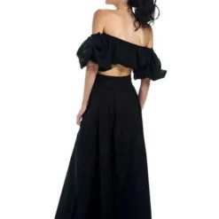 Falda Larga Negra Para Mujer Aster Mercedes Campuzano 9 Falda Larga Negra Para Mujer Aster Mercedes Campuzano -Feminora Moda Tienda De Ventas mercedes campuzano 2033 7159712 4 product