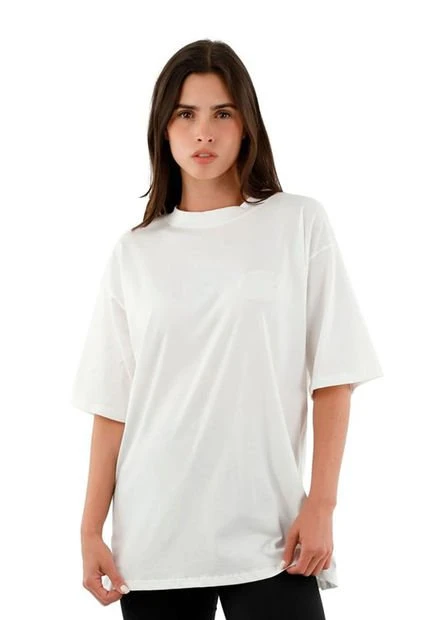 T-shirt Blanco Para Mujer Cheryl Mercedes Campuzano 3 T-shirt Blanco Para Mujer Cheryl Mercedes Campuzano