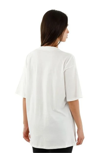 T-shirt Blanco Para Mujer Cheryl Mercedes Campuzano 5 T-shirt Blanco Para Mujer Cheryl Mercedes Campuzano - Imagen 3