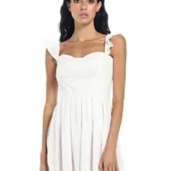 Vestido Largo Marfil Para Mujer Flora Mercedes Campuzano -Feminora Moda Tienda De Ventas mercedes campuzano 2449 3526812 2 product