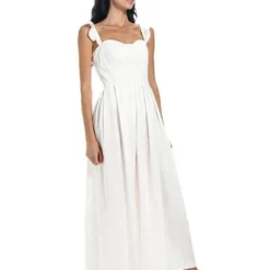 Vestido Largo Marfil Para Mujer Flora Mercedes Campuzano -Feminora Moda Tienda De Ventas mercedes campuzano 2452 3526812 3 product