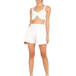 Short Marfil Para Mujer Haven Mercedes Campuzano