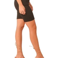 Biker Negro Para Mujer Giulia Mercedes Campuzano -Feminora Moda Tienda De Ventas mercedes campuzano 3983 9001502 3 product