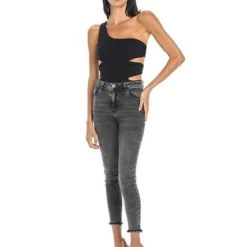 Bodie Negro Para Mujer Saggita Mercedes Campuzano -Feminora Moda Tienda De Ventas mercedes campuzano 4073 1790502 4 product