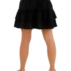 Falda Corta Negro Para Mujer Fiore Mercedes Campuzano -Feminora Moda Tienda De Ventas mercedes campuzano 4205 8685722 4 product