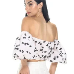 Top Estampado Beige Para Mujer Cardo Mercedes Campuzano 8 Top Estampado Beige Para Mujer Cardo Mercedes Campuzano -Feminora Moda Tienda De Ventas mercedes campuzano 7405 6486991 3 product