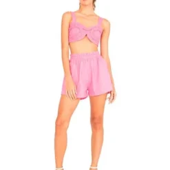 Short Fucsia Para Mujer Haven Mercedes Campuzano