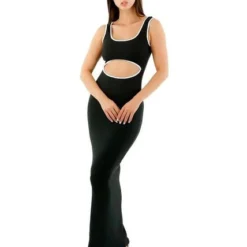 Vestido Largo Neg_Bla Para Mujer Aries Mercedes Campuzano 6 Vestido Largo Neg_Bla Para Mujer Aries Mercedes Campuzano -Feminora Moda Tienda De Ventas mercedes campuzano 7997 9165722 2 product