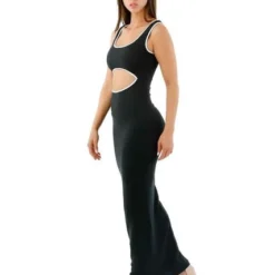 Vestido Largo Neg_Bla Para Mujer Aries Mercedes Campuzano 7 Vestido Largo Neg_Bla Para Mujer Aries Mercedes Campuzano -Feminora Moda Tienda De Ventas mercedes campuzano 7998 9165722 3 product