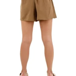 Short Toupe Para Mujer Cloe Mercedes Campuzano -Feminora Moda Tienda De Ventas mercedes campuzano 8465 7548922 3 product