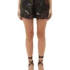 Short Estampado Floral Negro Para Mujer Cloe Mercedes Campuzano -Feminora Moda Tienda De Ventas mercedes campuzano 9482 7095722 1 product