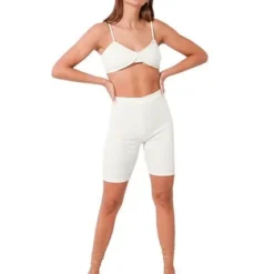 Biker Marfil Para Mujer Giulia Mercedes Campuzano -Feminora Moda Tienda De Ventas mercedes campuzano 9588 4601502 2 product