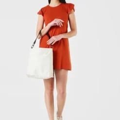 Vestido Terracota MP -Feminora Moda Tienda De Ventas mp 3256 3476312 4 product