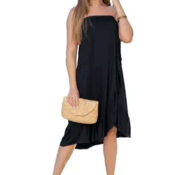 Falda Larga Mujer Negro Mp 32928 -Feminora Moda Tienda De Ventas mp 3706 5608622 2 product