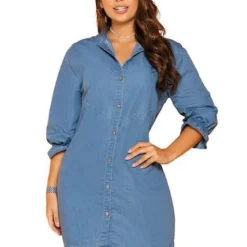 Vestido Azul MP 91563