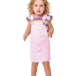 Jardinera Bebe Niñas Rosado MP