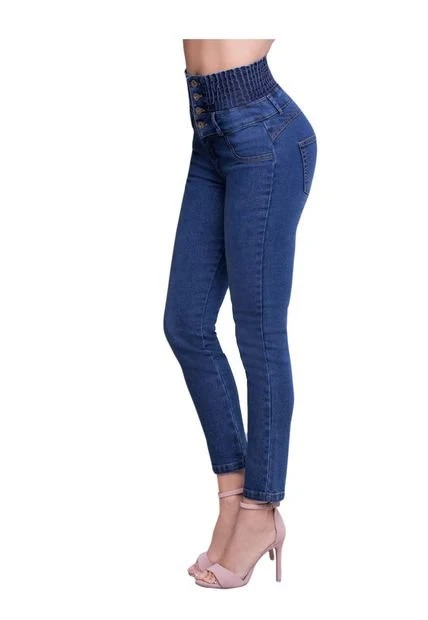 Jean Para Mujer Azul Oscuro MP 3 Jean Para Mujer Azul Oscuro MP