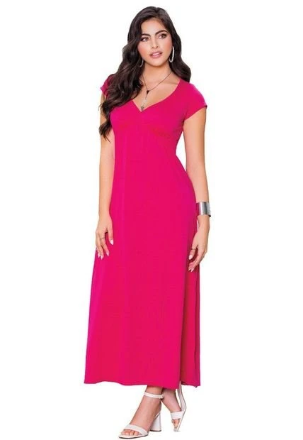 Vestido Fucsia MP 79860 3 Vestido Fucsia MP 79860