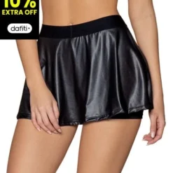 Falda Short Mujer Negro Mp 100031