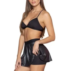 Falda Short Mujer Negro Mp 100031 7 Falda Short Mujer Negro Mp 100031 -Feminora Moda Tienda De Ventas mp 6000 4873722 3 product